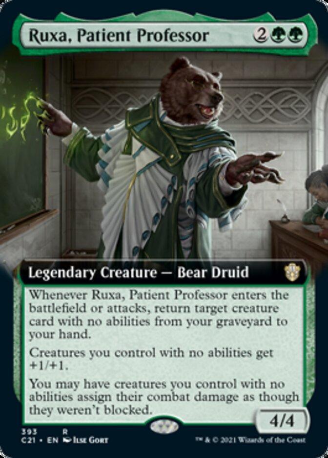 Magic: The Gathering MTG Single Ruxa, Patient Professor (Extended) [Commander 2021]