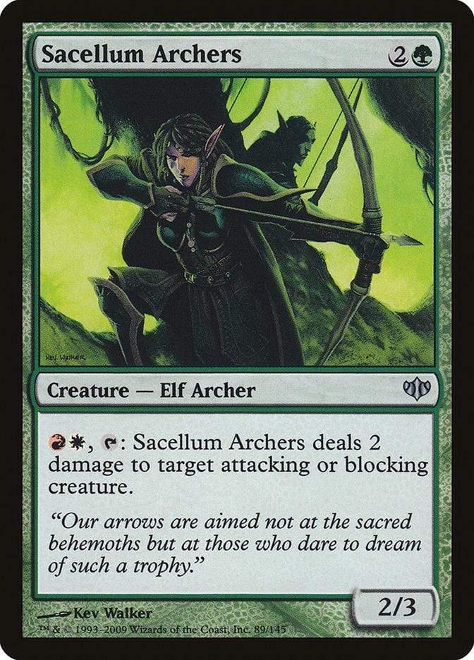 Magic: The Gathering MTG Single Sacellum Archers [Conflux]