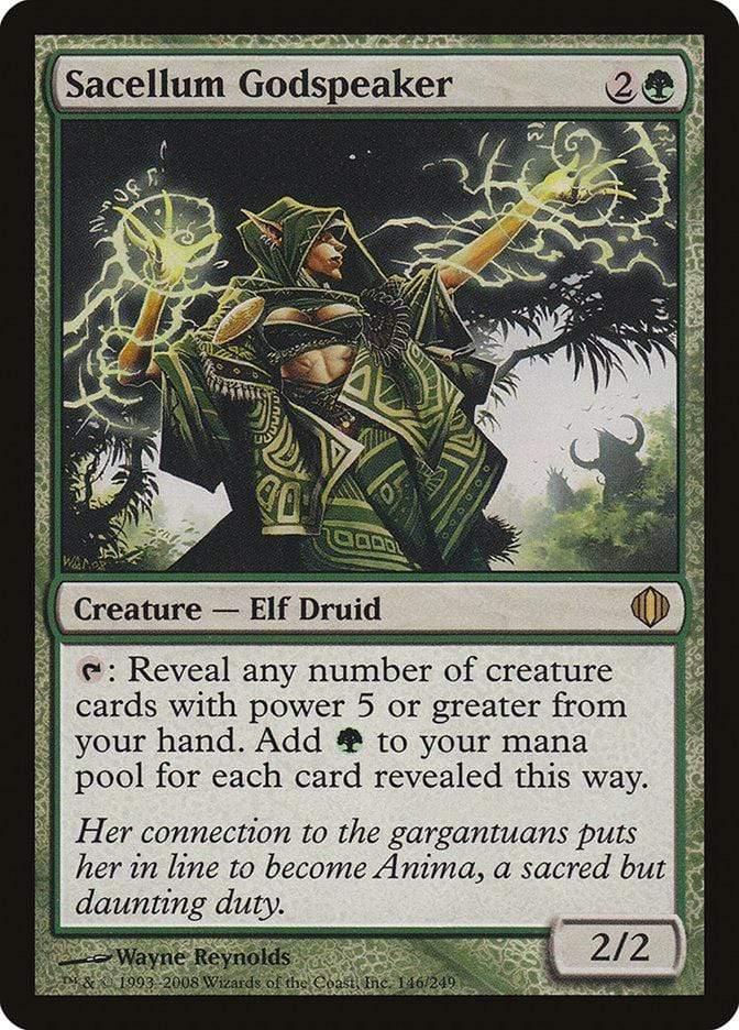 Magic: The Gathering MTG Single Sacellum Godspeaker [Shards of Alara]