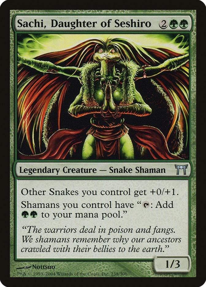 Magic: The Gathering MTG Single Sachi, Daughter of Seshiro [Champions of Kamigawa]