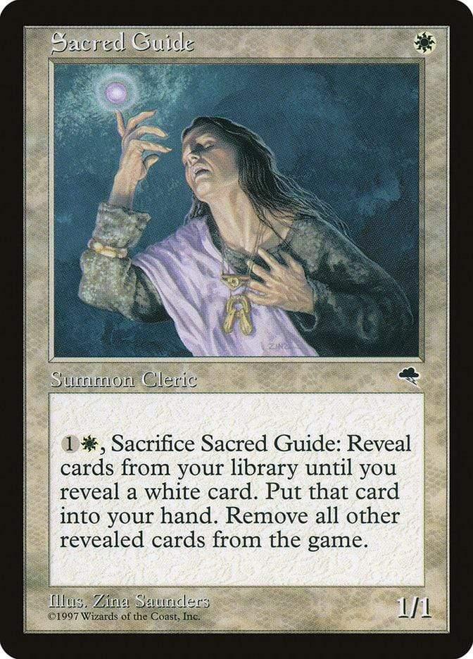 Magic: The Gathering MTG Single Sacred Guide [Tempest]