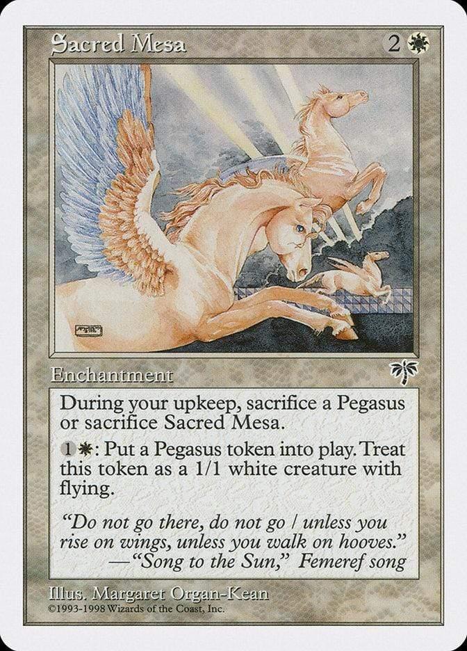 Magic: The Gathering MTG Single Sacred Mesa [Anthologies]