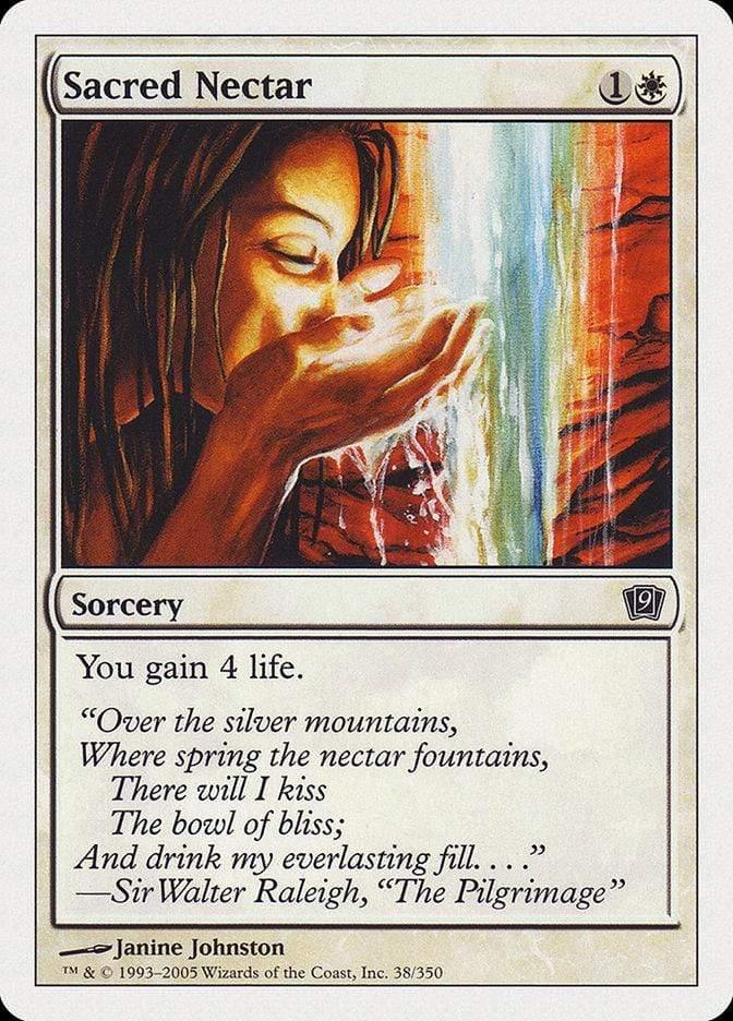 Magic: The Gathering MTG Single Sacred Nectar [Ninth Edition]