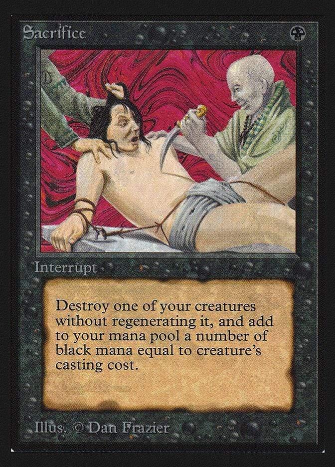 Magic: The Gathering MTG Single Sacrifice [International Collectors’ Edition]