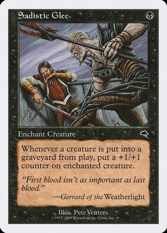 Magic: The Gathering MTG Single Sadistic Glee [Battle Royale Box Set]