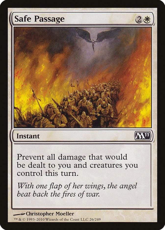Magic: The Gathering MTG Single Safe Passage [Magic 2011]