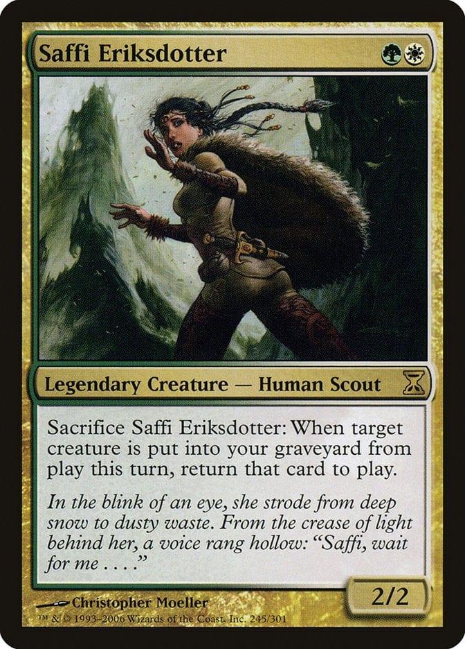 Magic: The Gathering MTG Single Saffi Eriksdotter [Time Spiral]