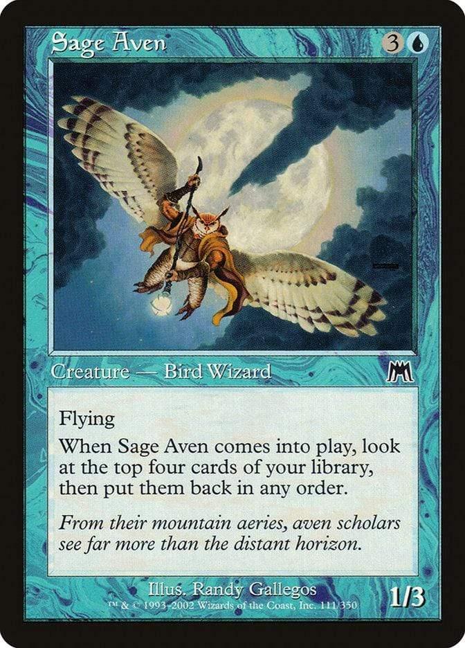 Magic: The Gathering MTG Single Sage Aven [Onslaught]