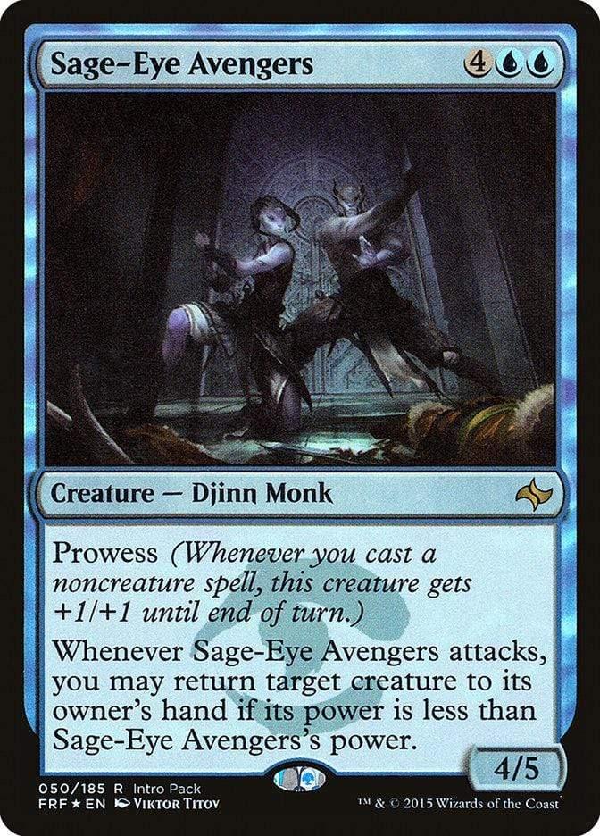 Magic: The Gathering MTG Single Sage-Eye Avengers (Intro Pack) [Fate Reforged Promos]