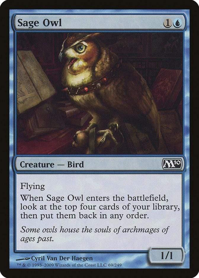 Magic: The Gathering MTG Single Sage Owl [Magic 2010]