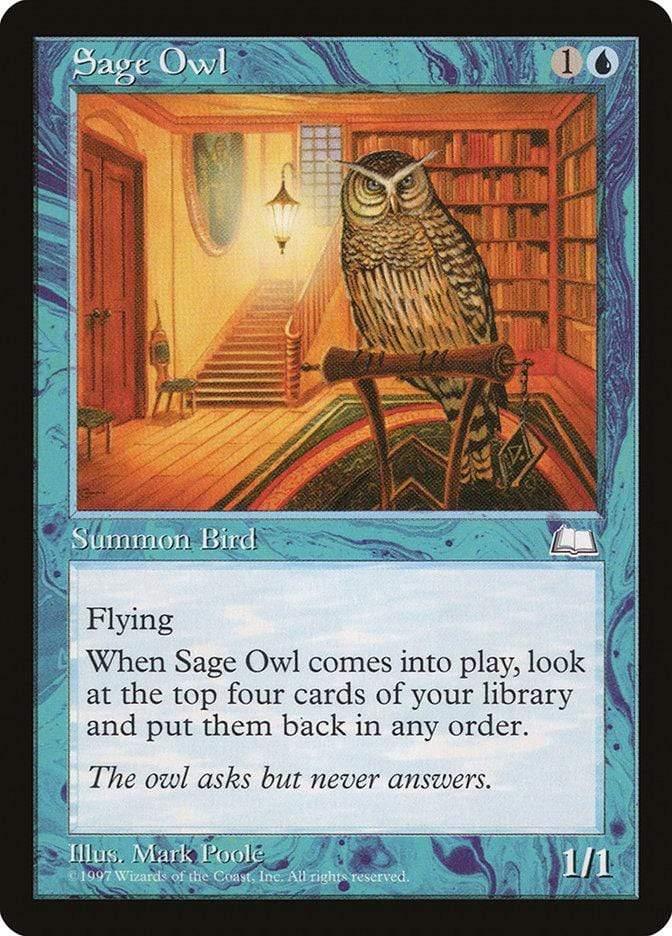 Magic: The Gathering MTG Single Sage Owl [Weatherlight]