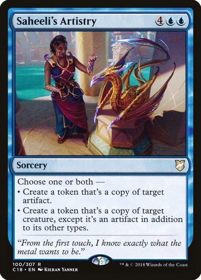 Magic: The Gathering MTG Single Saheeli's Artistry [Commander 2018]