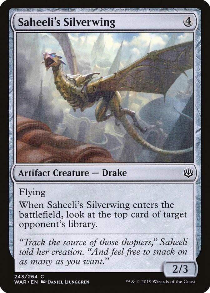 Magic: The Gathering MTG Single Saheeli's Silverwing [War of the Spark]