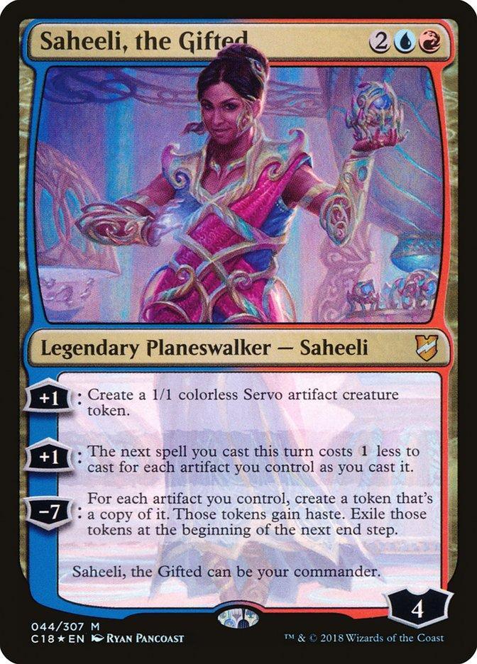 Magic: The Gathering MTG Single Saheeli, the Gifted [Commander 2018]