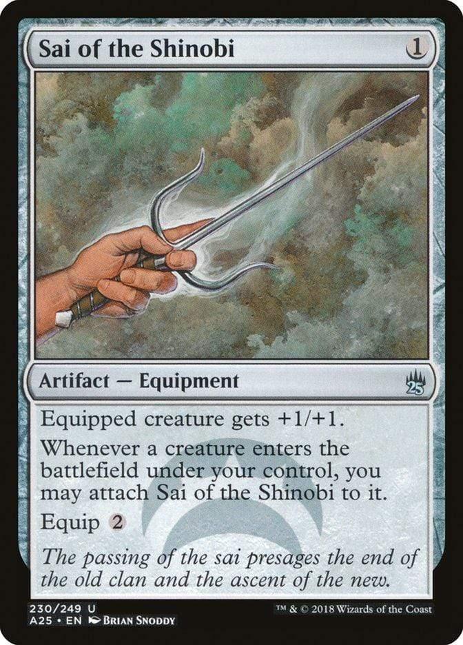 Magic: The Gathering MTG Single Sai of the Shinobi [Masters 25]