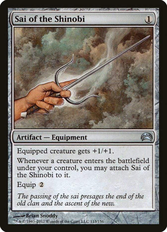 Magic: The Gathering MTG Single Sai of the Shinobi [Planechase 2012]