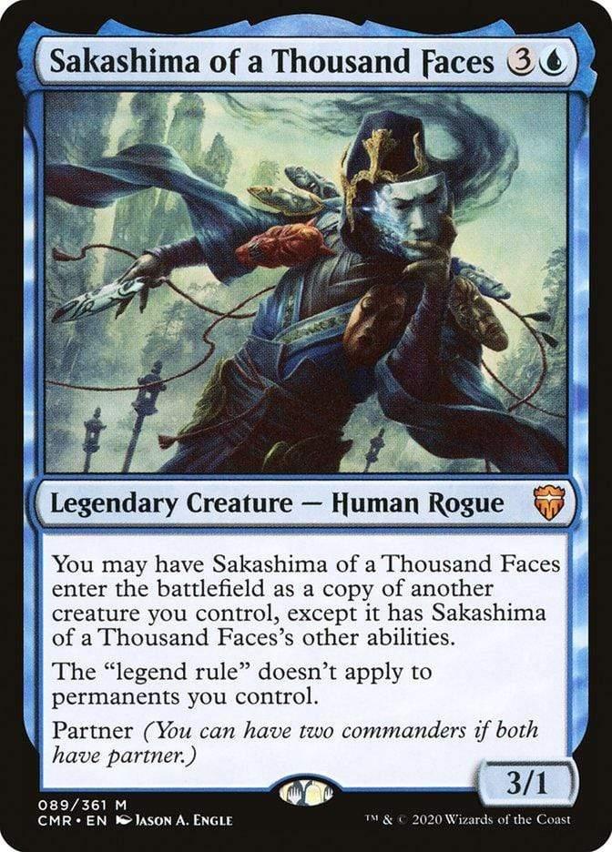 Magic: The Gathering MTG Single Sakashima of a Thousand Faces [Commander Legends]