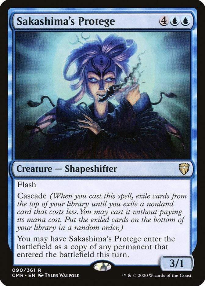 Magic: The Gathering MTG Single Sakashima's Protege [Commander Legends]