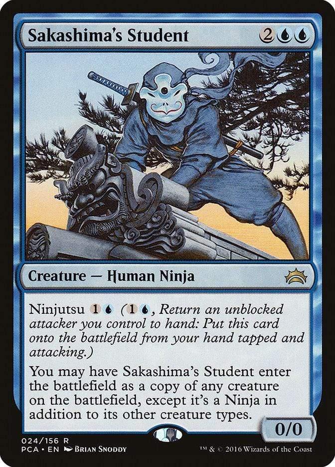 Magic: The Gathering MTG Single Sakashima's Student [Planechase Anthology]