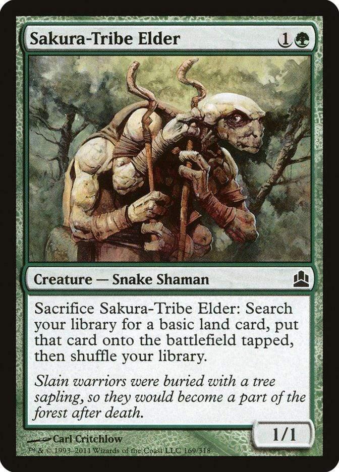 Magic: The Gathering MTG Single Sakura-Tribe Elder [Commander 2011]