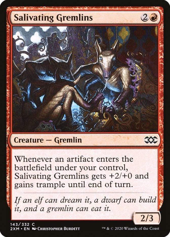 Magic: The Gathering MTG Single Salivating Gremlins [Double Masters]