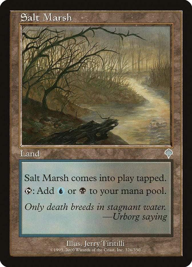Magic: The Gathering MTG Single Salt Marsh [Invasion]