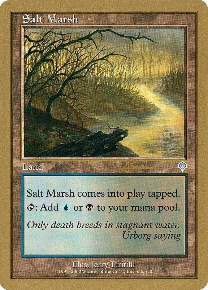 Magic: The Gathering MTG Single Salt Marsh [World Championship Decks 2001]