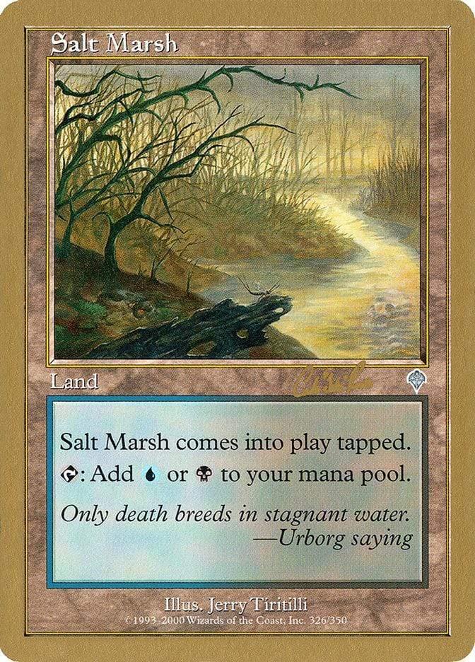 Magic: The Gathering MTG Single Salt Marsh [World Championship Decks 2002]