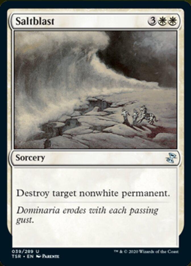 Magic: The Gathering MTG Single Saltblast [Time Spiral Remastered]