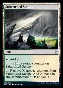 Magic: The Gathering MTG Single Saltcrusted Steppe [Time Spiral Remastered]