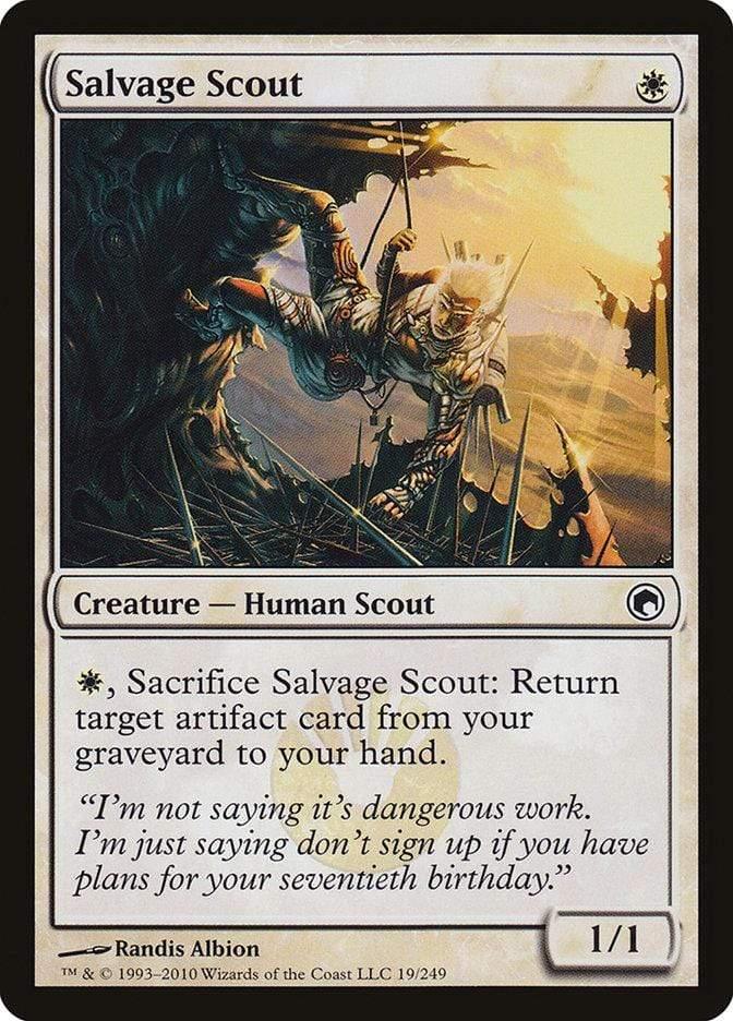 Magic: The Gathering MTG Single Salvage Scout [Scars of Mirrodin]