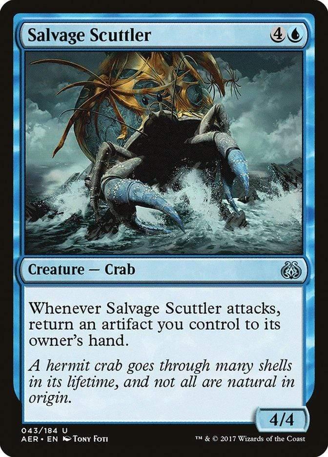 Magic: The Gathering MTG Single Salvage Scuttler [Aether Revolt]