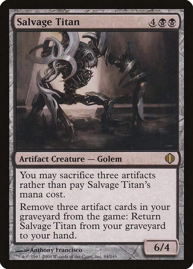 Magic: The Gathering MTG Single Salvage Titan [Shards of Alara]