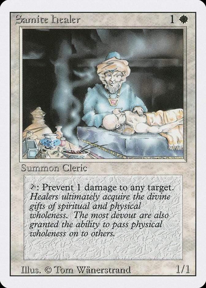 Magic: The Gathering MTG Single Samite Healer [Revised Edition]