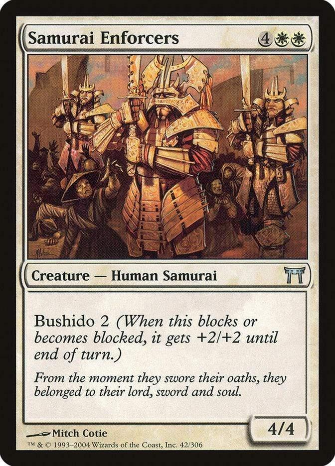 Magic: The Gathering MTG Single Samurai Enforcers [Champions of Kamigawa]