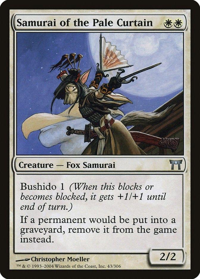 Magic: The Gathering MTG Single Samurai of the Pale Curtain [Champions of Kamigawa]