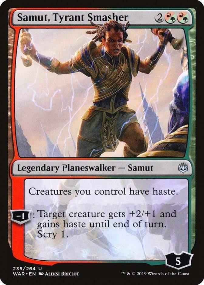 Magic: The Gathering MTG Single Samut, Tyrant Smasher [War of the Spark]
