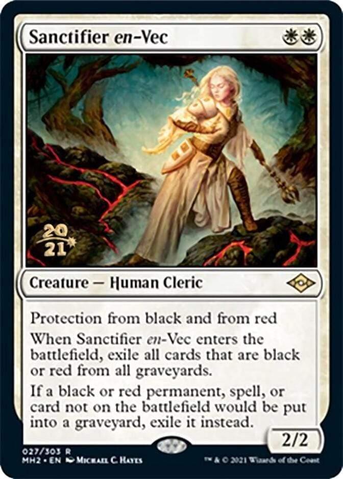 Magic: The Gathering MTG Single Sanctifier en-Vec [Modern Horizons 2 Prerelease Promos]