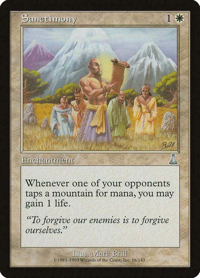 Magic: The Gathering MTG Single Sanctimony [Urza's Destiny]