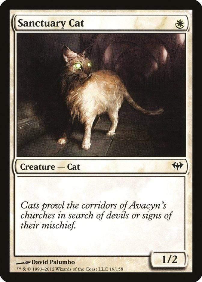Magic: The Gathering MTG Single Sanctuary Cat [Dark Ascension]