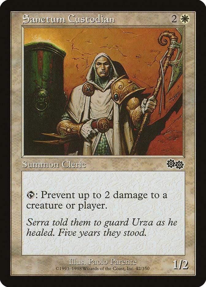 Magic: The Gathering MTG Single Sanctum Custodian [Urza's Saga]