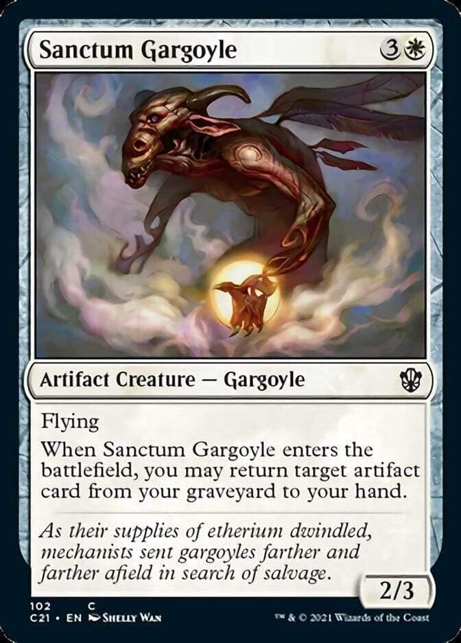 Magic: The Gathering MTG Single Sanctum Gargoyle [Commander 2021]