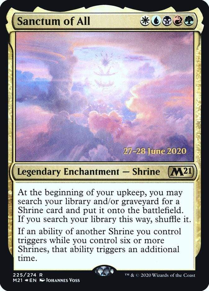 Magic: The Gathering MTG Single Sanctum of All  [Core Set 2021 Prerelease Promos]
