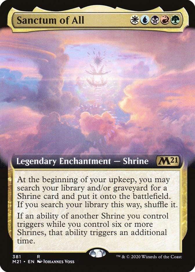 Magic: The Gathering MTG Single Sanctum of All (Extended) [Core Set 2021]