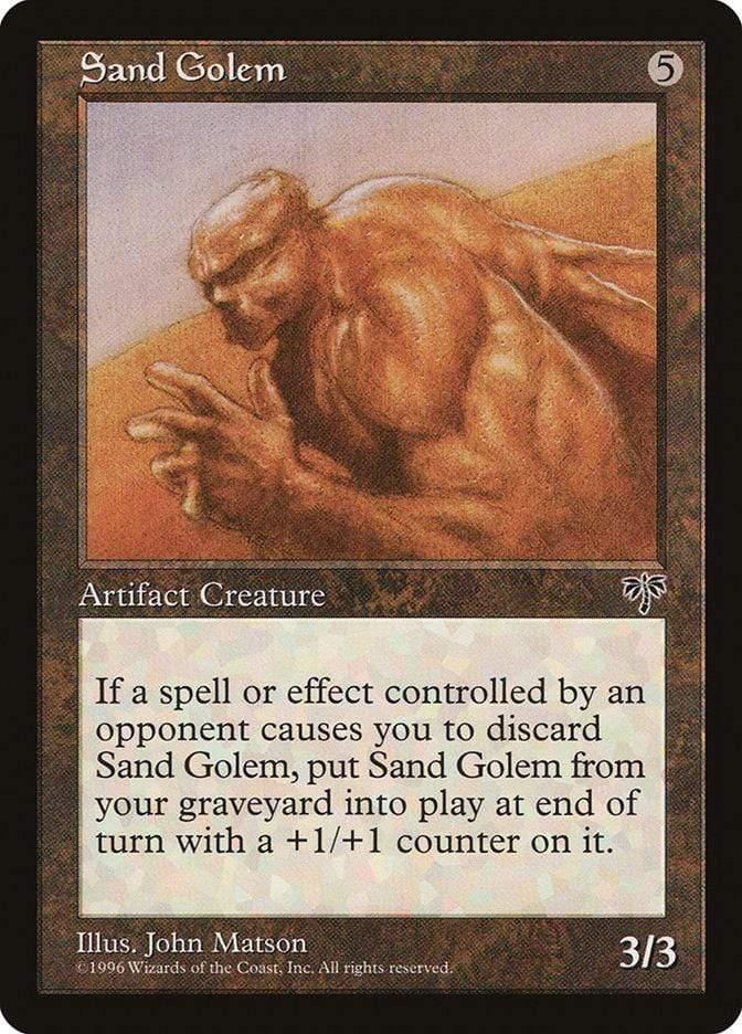 Magic: The Gathering MTG Single Sand Golem [Mirage]