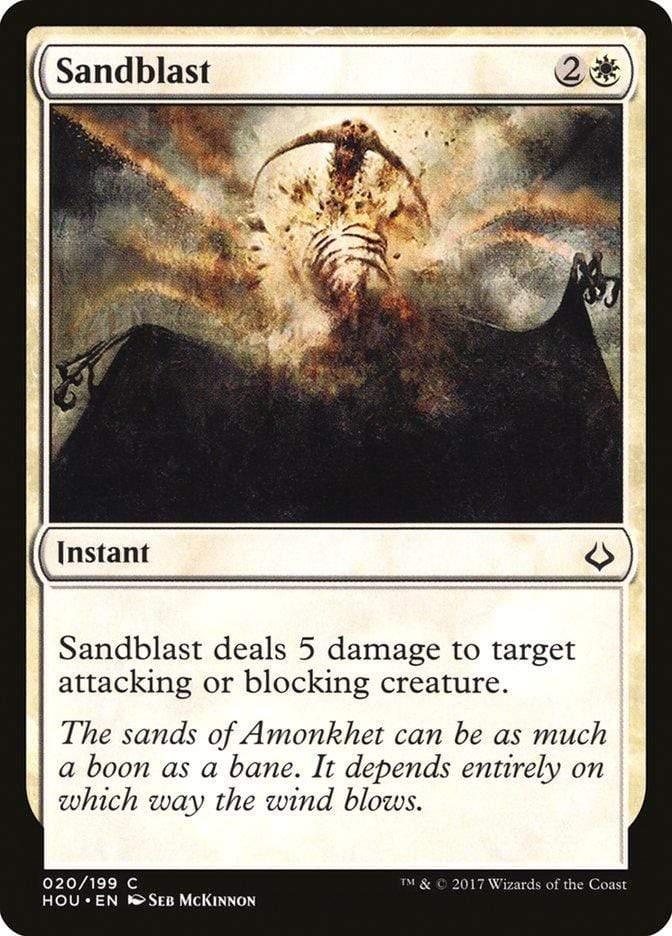 Magic: The Gathering MTG Single Sandblast [Hour of Devastation]