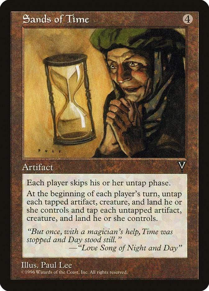 Magic: The Gathering MTG Single Sands of Time [Visions]