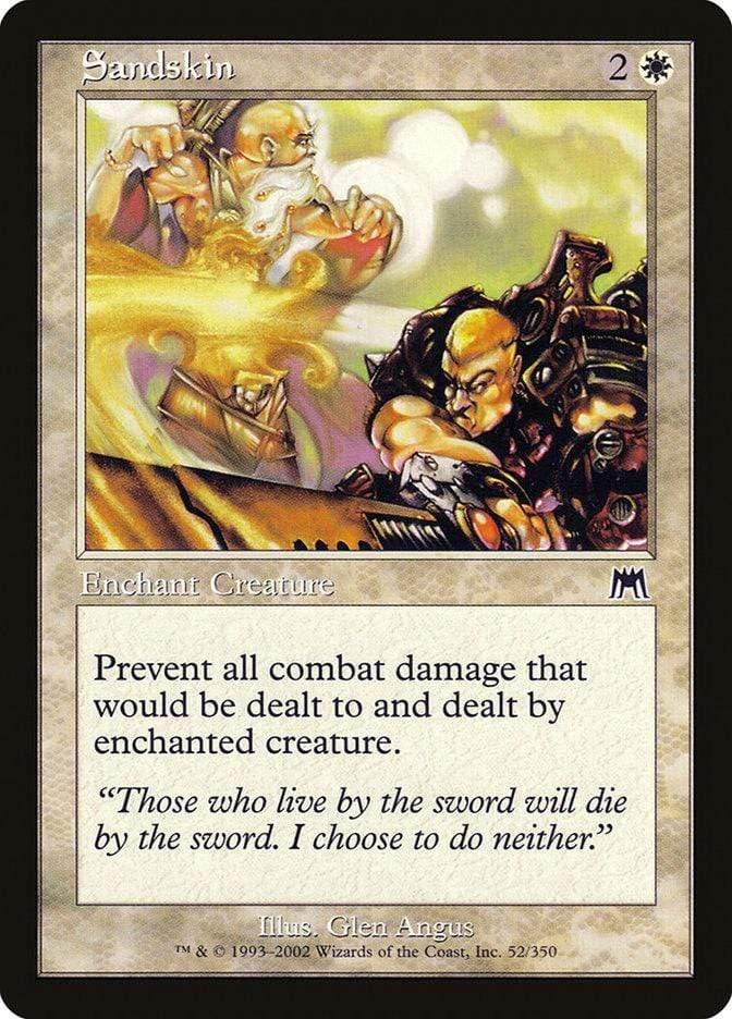 Magic: The Gathering MTG Single Sandskin [Onslaught]