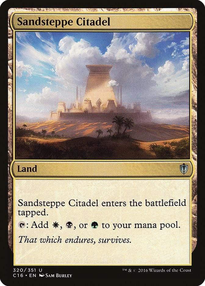 Magic: The Gathering MTG Single Sandsteppe Citadel [Commander 2016]