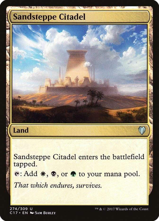 Magic: The Gathering MTG Single Sandsteppe Citadel [Commander 2017]